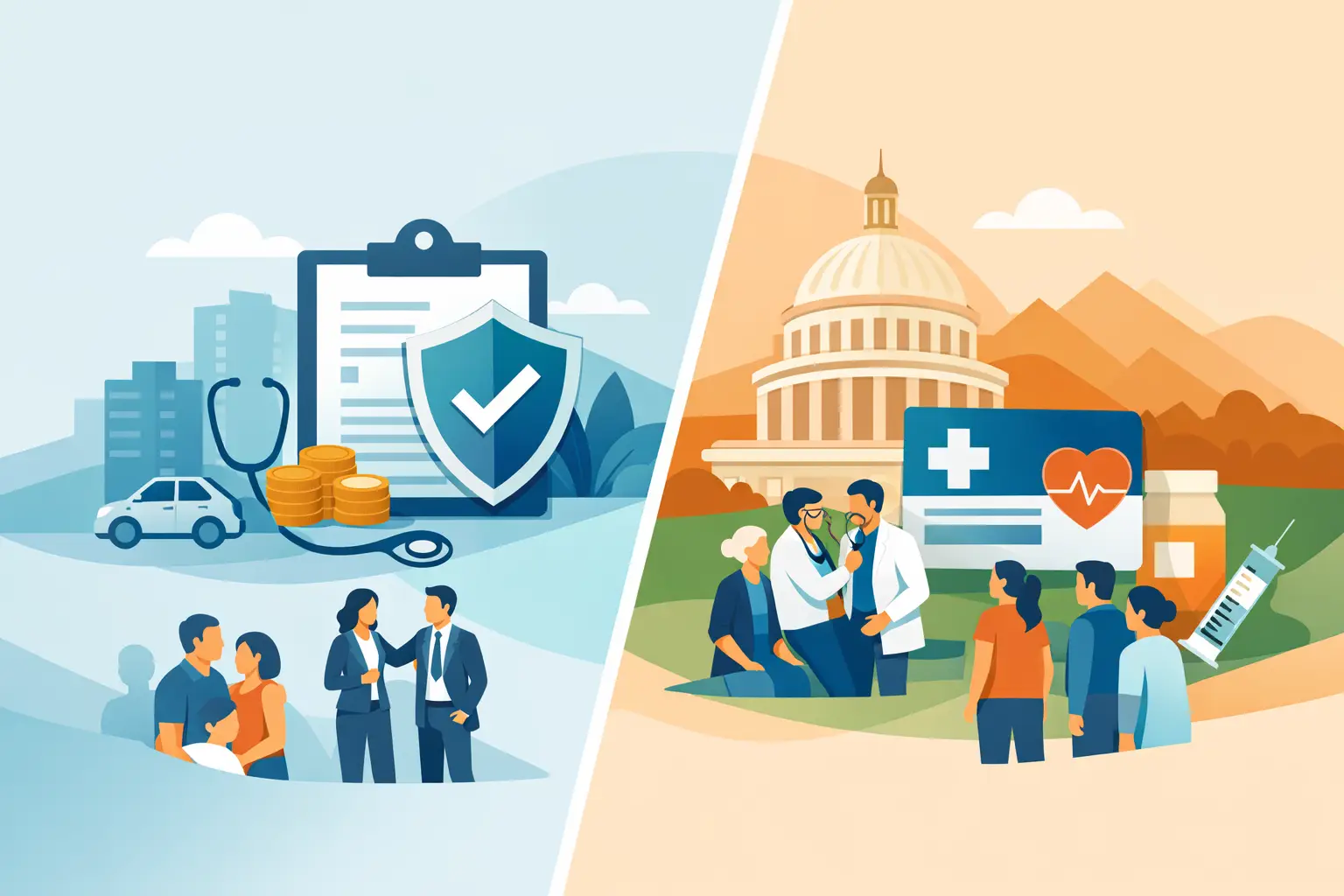 Private Insurance Versus CCSS Coverage