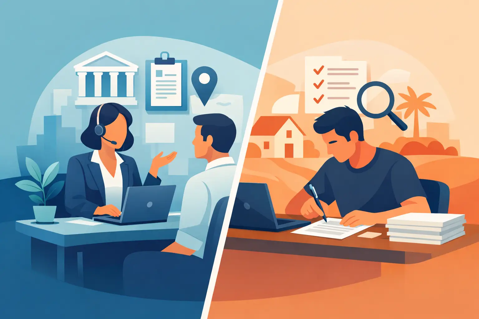 Residency Assistance Versus DIY Filing