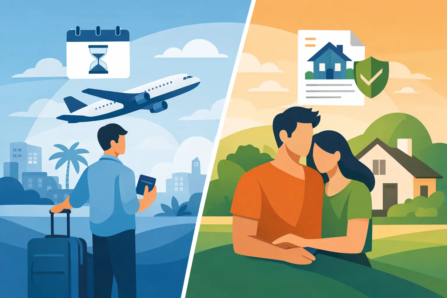 Temporary Residency Versus Permanent Residency