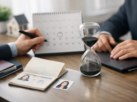 Residency Approval Timeline Example